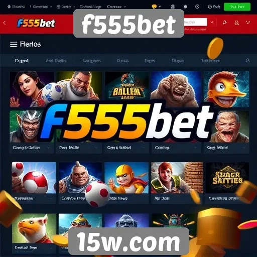 f555bet amplia opções de jogos para usuários