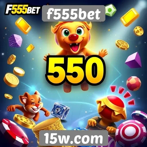 Variedade de jogos disponíveis no f555bet